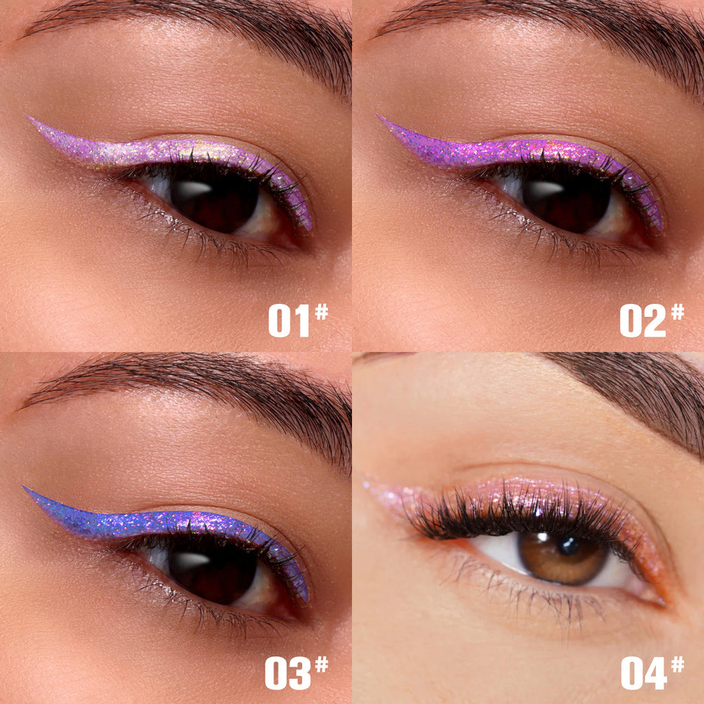PHOFAY Liquid Glitter Eyeliner Set My Store