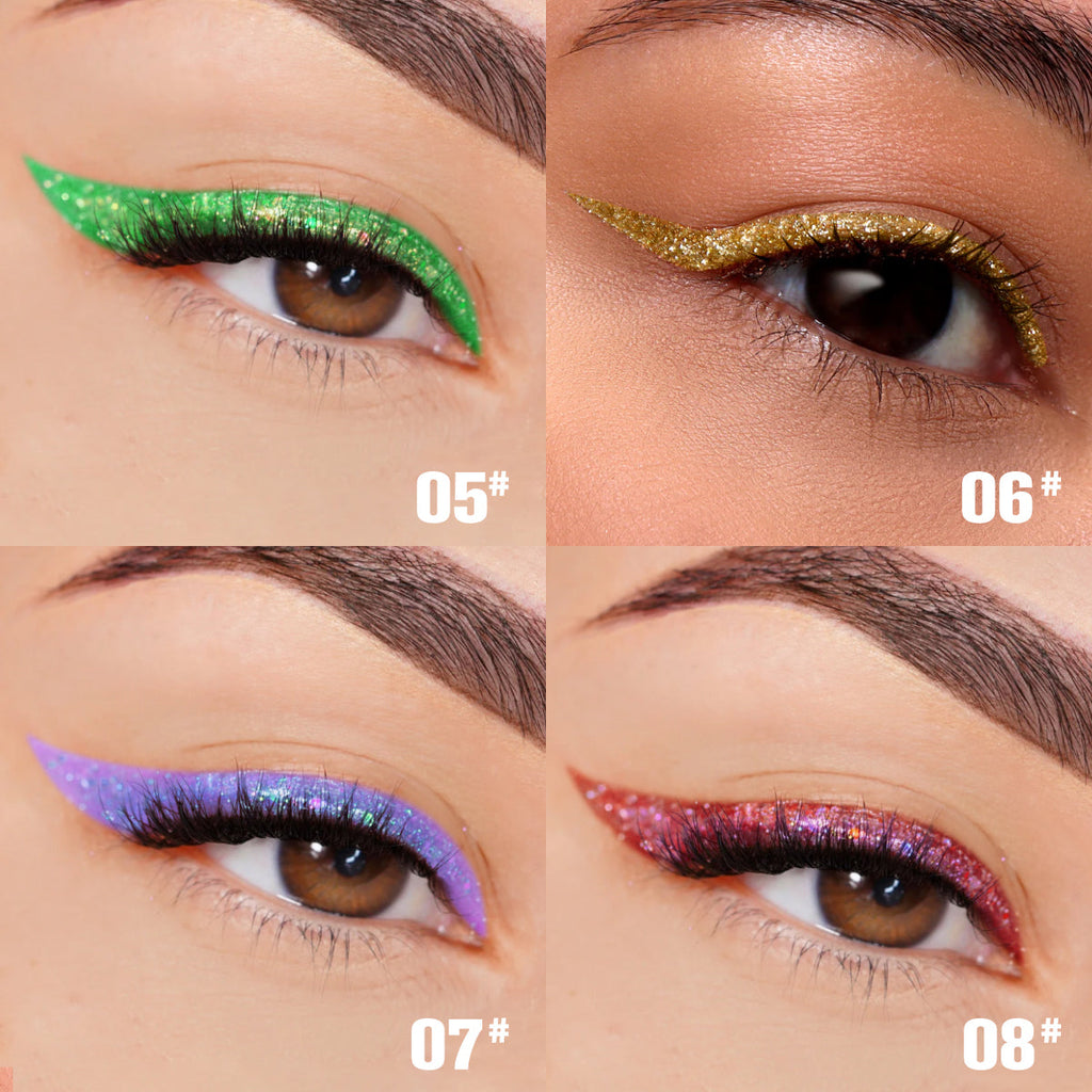 PHOFAY Liquid Glitter Eyeliner Set My Store