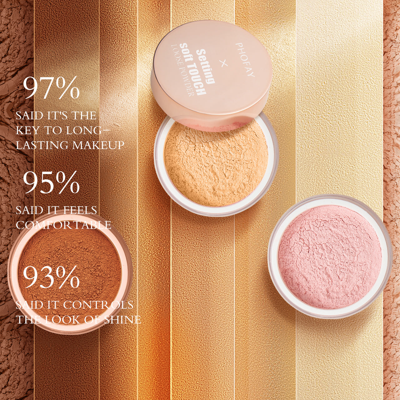 PHOFAY Setting Soft Touch Loose Powder My Store