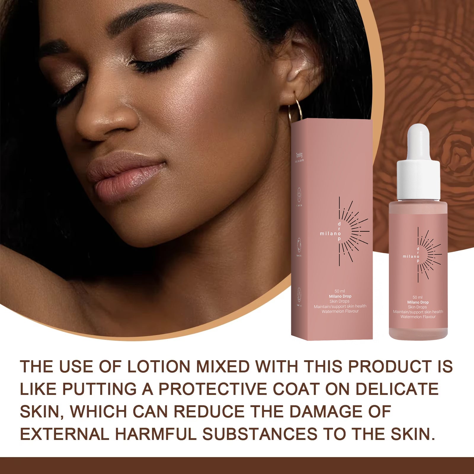 Tanning Face Serum Face Body Tanning Bed Outdoor Fine Line Repair Skin Serum Dark Bronzer Self Tanning Serum Drops My Store