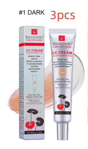 Moisturizing Correcting CC Cream Waterproof Anti-sweat Makeup Before Concealer Lasting Women Makeup Protect Skin Erborian Make My Store