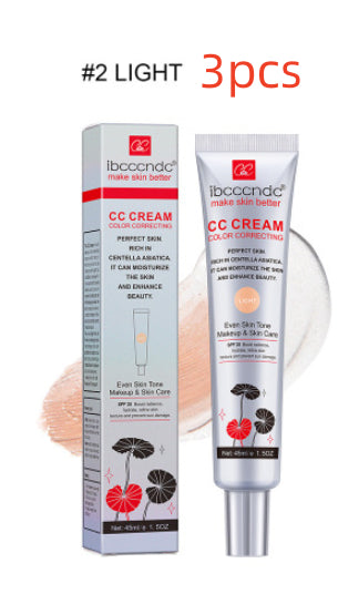Moisturizing Correcting CC Cream Waterproof Anti-sweat Makeup Before Concealer Lasting Women Makeup Protect Skin Erborian Make My Store